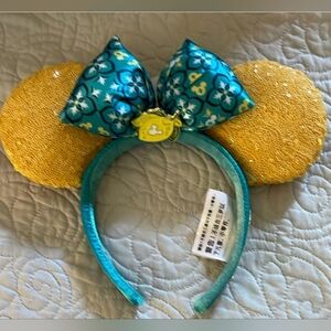 Disney Parks Limoncello Epcot Italy Pavilion Minnie Mouse Lemon Ears Headband